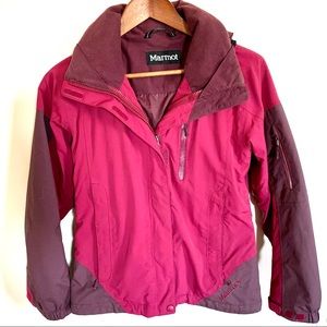 Marmot Maroon Winter Jacket, Size XS